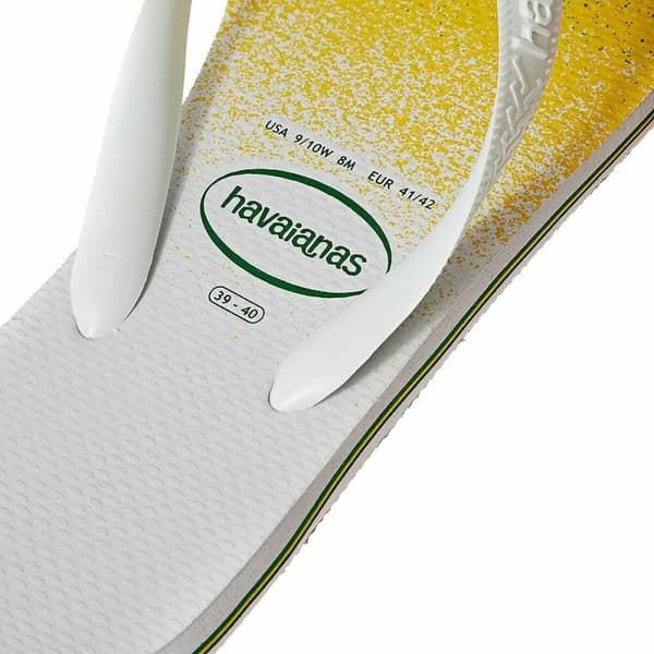 Klipklappere til mænd Havaianas Brasil Fresh Gul - 43-44