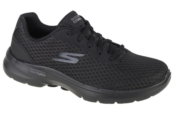Skechers Go Walk 6 - Iconic Vision 124514-BBK, Kvinna, Sneakers, svart Black 36