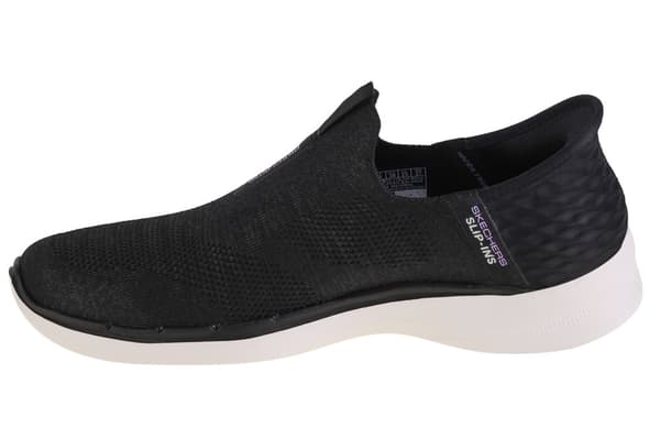 Skechers Go Walk 6 - Fabulous View Slip-ins 124569-BKLV, Kvinna, Sneakers, svart