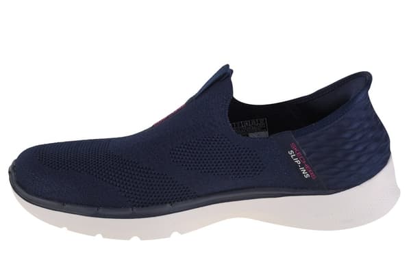 Skechers Go Walk 6 - Fabulous View 124569-NVY, Kvinde, Sneakers, marine blå