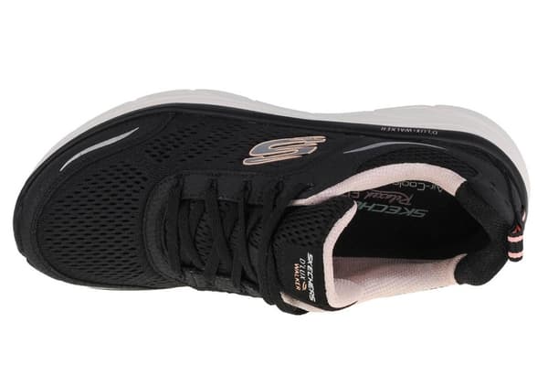 Skechers D'Lux Walker-Infinite Motion 149023-BKPK, Kvinna, Sneakers, svart
