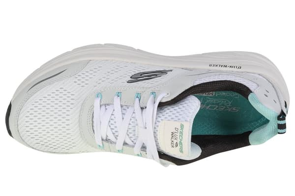 Skechers D'Lux Walker - Infinite Motion 149023-WBK, Kvinna, Sneakers, vit