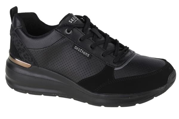 Skechers Billion-Subtle Spots 155616-BBK, Kvinde, Sneakers, sort