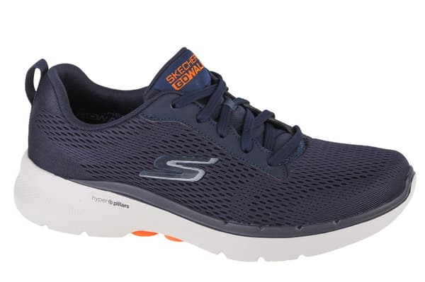 Skechers Go Walk 6 Avalo 216209-NVY, Mand, Sneakers, marine blå