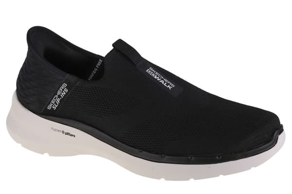 Skechers Go Walk 6 - Easy On 216278-BLK, Mand, Sneakers, sort