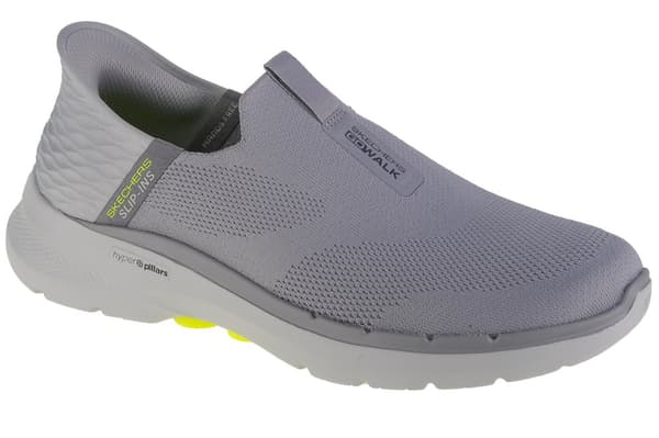 Skechers Go Walk 6 - Easy On 216278-GRY, Man, Sneakers, grå