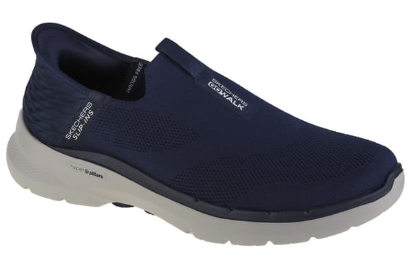 Skechers Go Walk 6 - Easy On 216278-NVY, Man, Sneakers, marinblå Navy 41