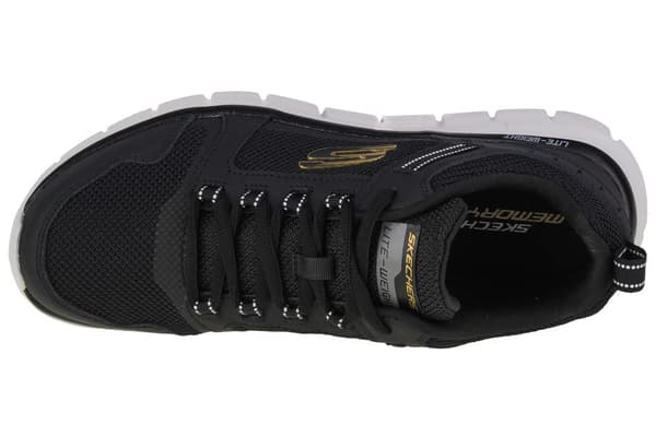 Skechers Track-Knockhill 232001-BKGD, Man, Sneakers, svart