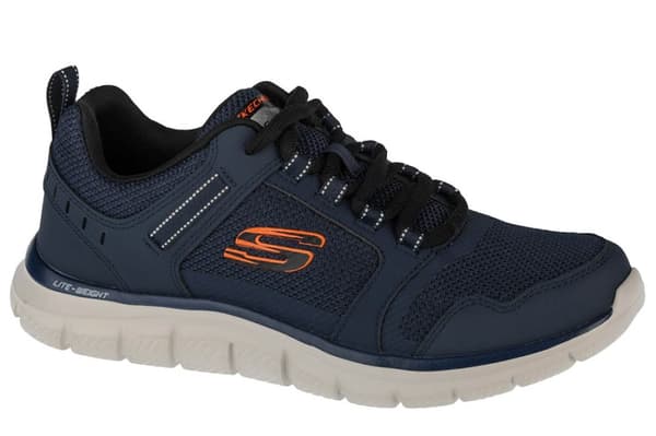 Skechers Track-Knockhill 232001-NVOR, Mand, Sneakers, marine blå