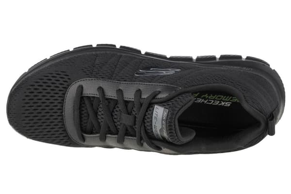 Skechers Track-Moulton 232081-BBK, Mand, Sneakers, sort