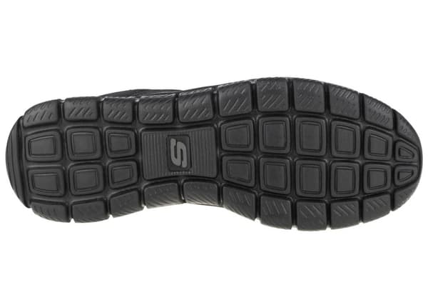 Skechers Track-Moulton 232081-BBK, Mand, Sneakers, sort