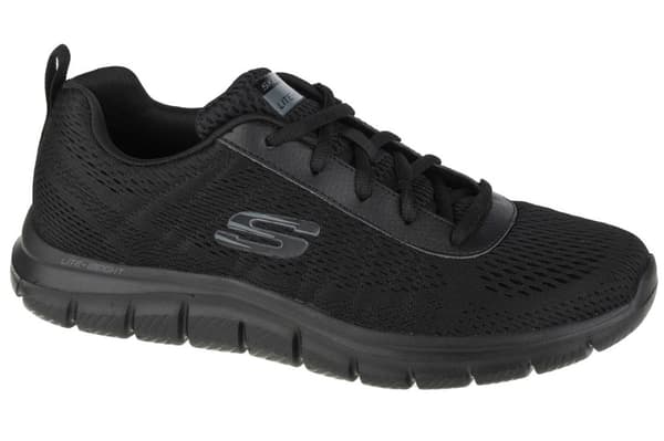 Skechers Track-Moulton 232081-BBK, Mand, Sneakers, sort