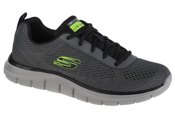 Skechers Track-Moulton 232081-CCBK, Mand, Sneakers, grå Grey 45