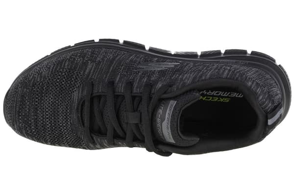 Skechers Track - Front Runner 232298-BBK, Man, Training shoes, svart