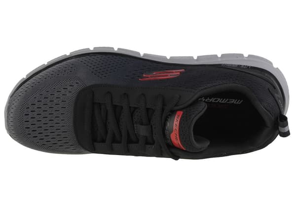 Skechers Track - Ripkent 232399-BKCC, Mand, Træningssko, grå