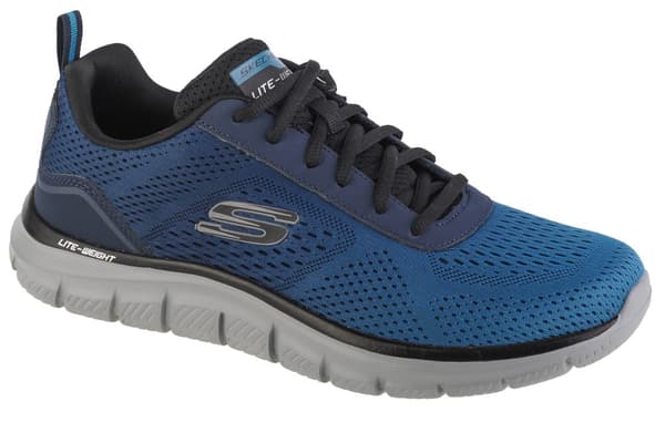 Skechers Track - Ripkent 232399-NVBL, Man, Training shoes, marinblå Navy 42