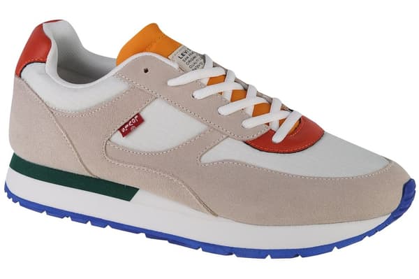 Levi's Bannister 235235-1900-100, Mand, Sneakers, hvid White 45