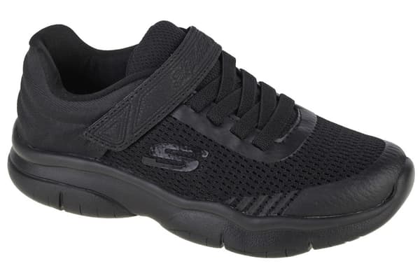 Skechers Flex Blast - Breezy Hype 302476L-BBK, för Pojke, Sneakers, svart Black 28,5