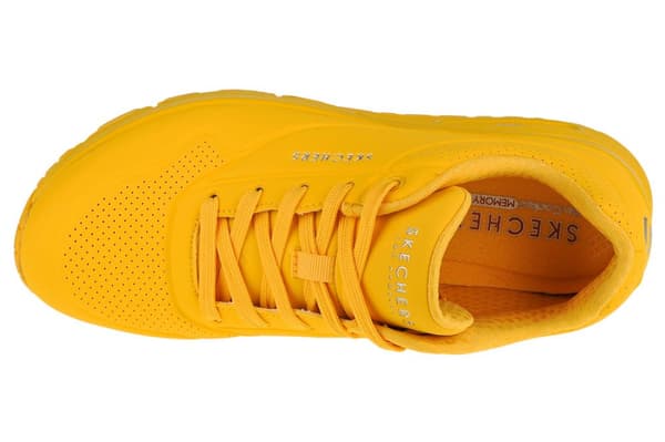 Skechers Uno-Stand on Air 73690-YEL, Kvinna, Sneakers, gul