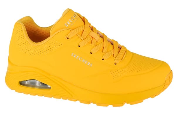 Skechers Uno-Stand on Air 73690-YEL, Kvinna, Sneakers, gul