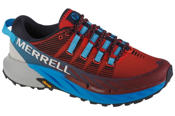 Merrell Agility Peak 4 J067463, Mand, Løbesko, rød Red 46