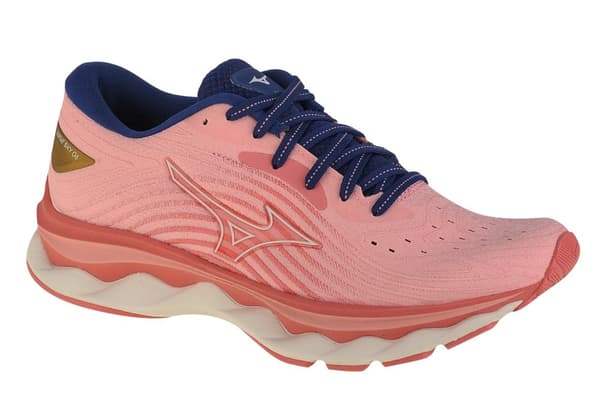 Mizuno Wave Sky 6 J1GD220273, Kvinna, Löparskor, rosa Pink 39