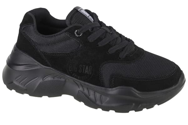 Big Star Shoes JJ274A113, Kvinna, Sneakers, svart