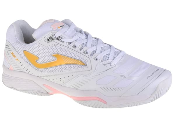 Joma T.Set Lady 2202 TSELS2202P, Kvinna, Tennis skor, vit White 40,5