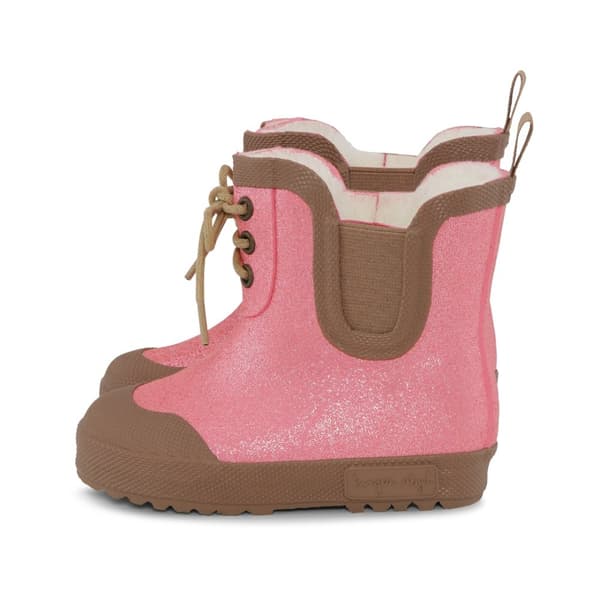Forede gummistøvler, Sparkly, Pink Str. 23 - Konges Sløjd