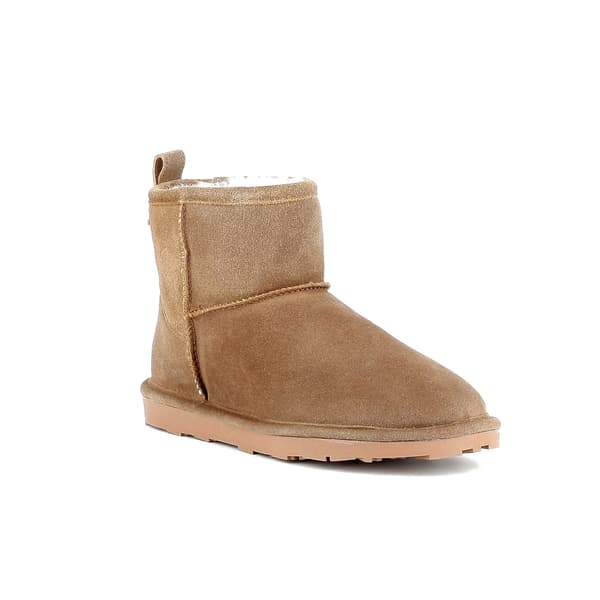 Axelda Venezia 42 - Vattentäta Fårskinnsboots Brun/Vit