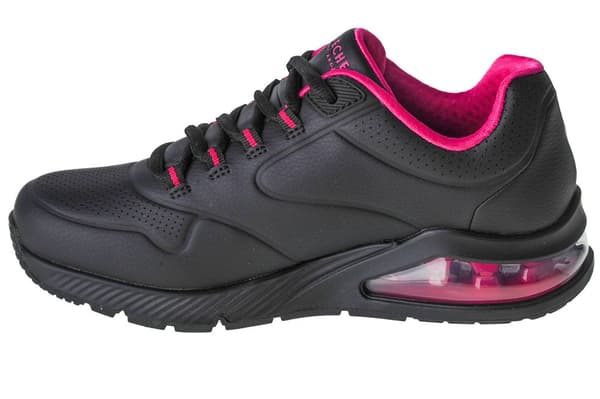 Skechers Uno 2 - 2nd Best 155542-BBK, Kvinde, Sneakers, sort