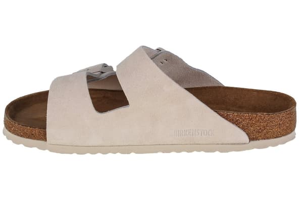Birkenstock Arizona SFB VL 1024554, Unisex, Tofflor, vit