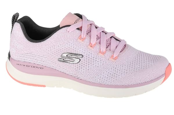 Skechers Ultra Groove 149019-PKBK, Kvinna, Sneakers, rosa Pink 35,5