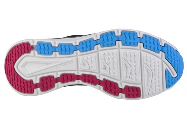 Skechers D'Lux Walker - Fresh Finesse 149368-BKPR, Kvinna, Sneakers, svart