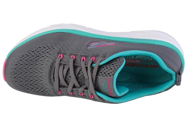 Skechers D'Lux Walker - Fresh Finesse 149368-GMLT, Kvinna, Sneakers, grå
