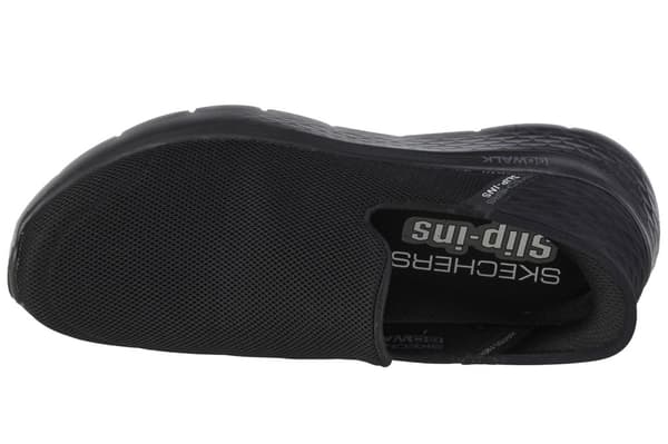 Skechers Go Walk Flex Slip-ins 216491-BBK, Man, Sneakers, svart