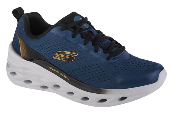 Skechers Glide Step Swift - Frayment 232634-TLBK, Mand, Løbesko, blå