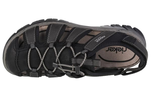Rieker Sandals 26770-00, Man, Sandaler, svart