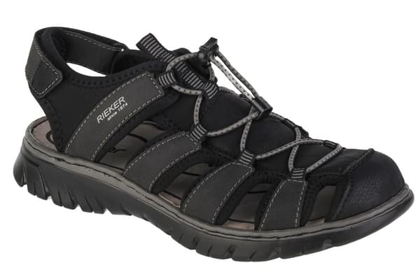 Rieker Sandals 26770-00, Man, Sandaler, svart Black 46