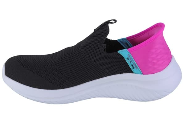 Skechers Ultra Flex 3.0 - Fresh Time Slip-ins 303800L-BKPK, til Pige, Sneakers, sort