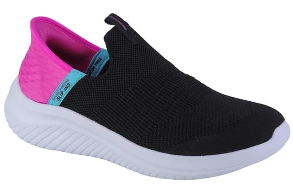 Skechers Ultra Flex 3.0 - Fresh Time Slip-ins 303800L-BKPK, för Tjej, Sneakers, svart