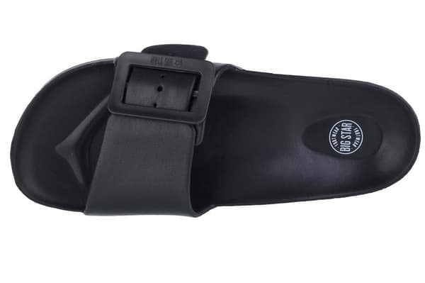 Big Star Slide FF274A389, Kvinna, Tofflor, svart