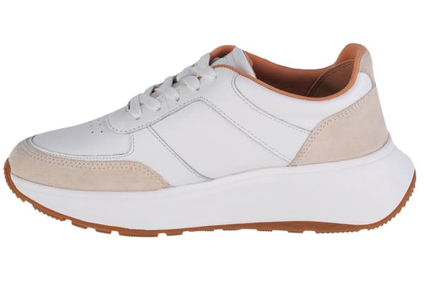 FitFlop F-Mode FR1-194, Kvinde, Sneakers, hvid