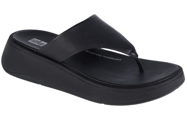 FitFlop F-Mode FW4-090, Kvinde, Klipklapper, sort