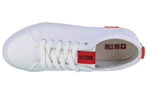 Big Star Shoes KK274001, Kvinde, Plimsolls, hvid