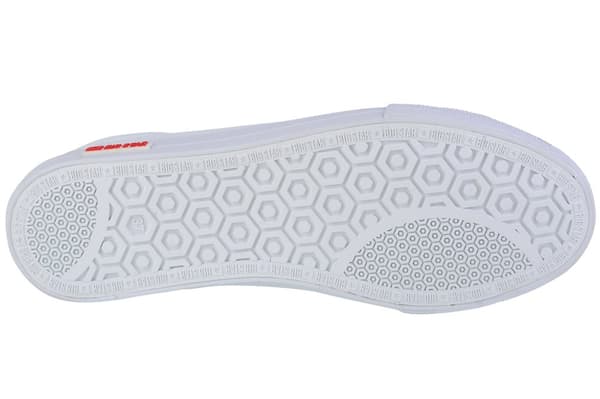 Big Star Shoes KK274001, Kvinde, Plimsolls, hvid