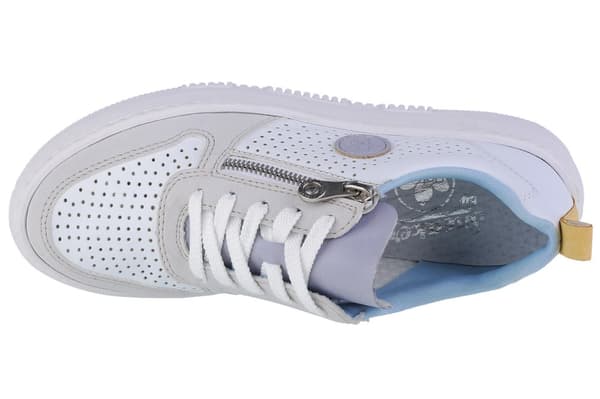 Rieker Sneakers M1905-80, Kvinna, Sneakers, vit