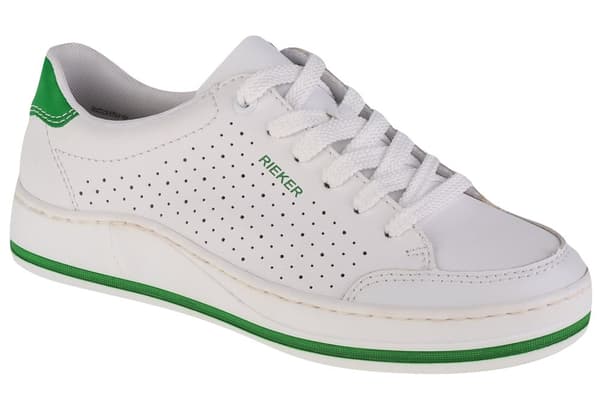 Rieker Sneakers M5907-80, Kvinna, Sneakers, vit