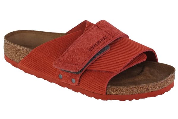 Birkenstock Kyoto 1025653, Unisex, Tofflor, vinröd