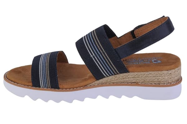 Skechers Desert Kiss Hi - Tea Time 113863-NVMT, Kvinde, Sandaler, marine blå